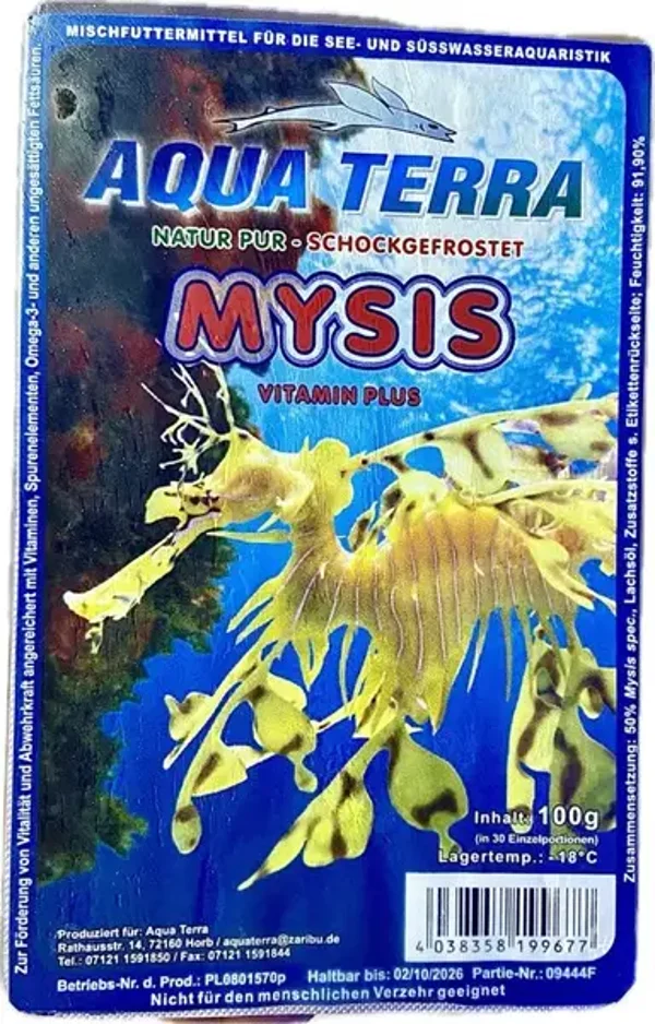 Frostfutter Mysis 100g Blister