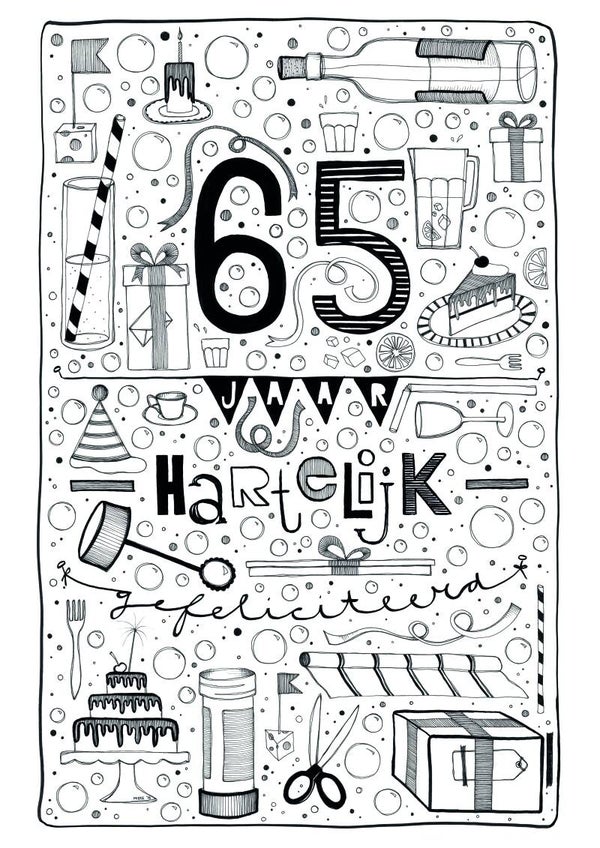 verjaardagsposter 50