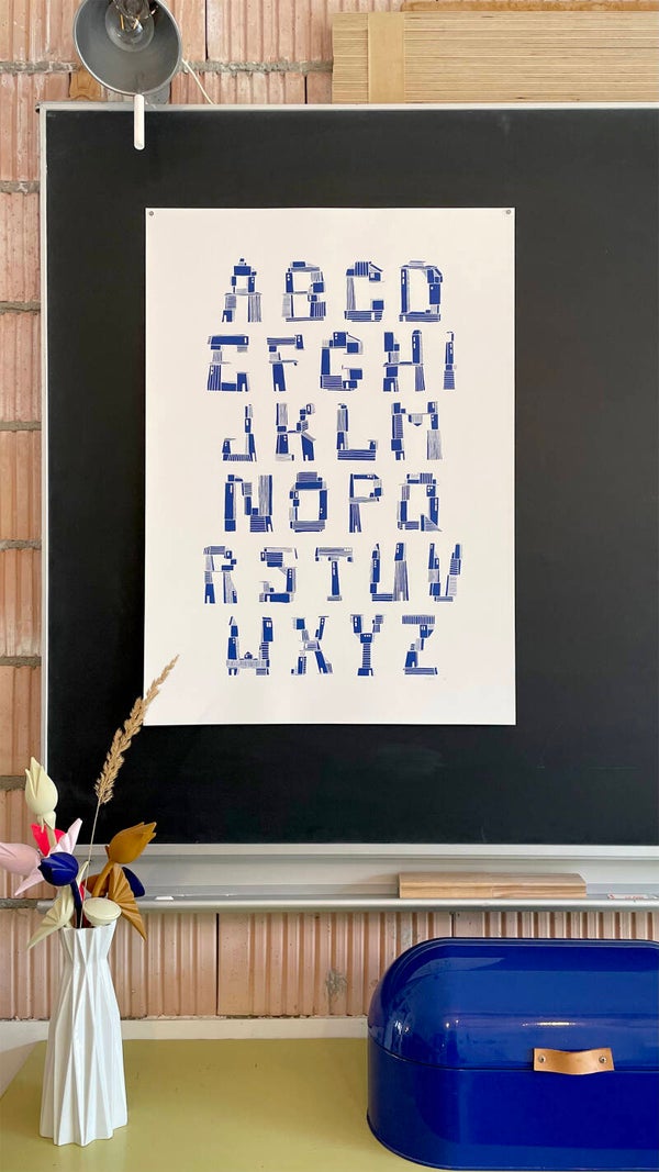 alfabet poster