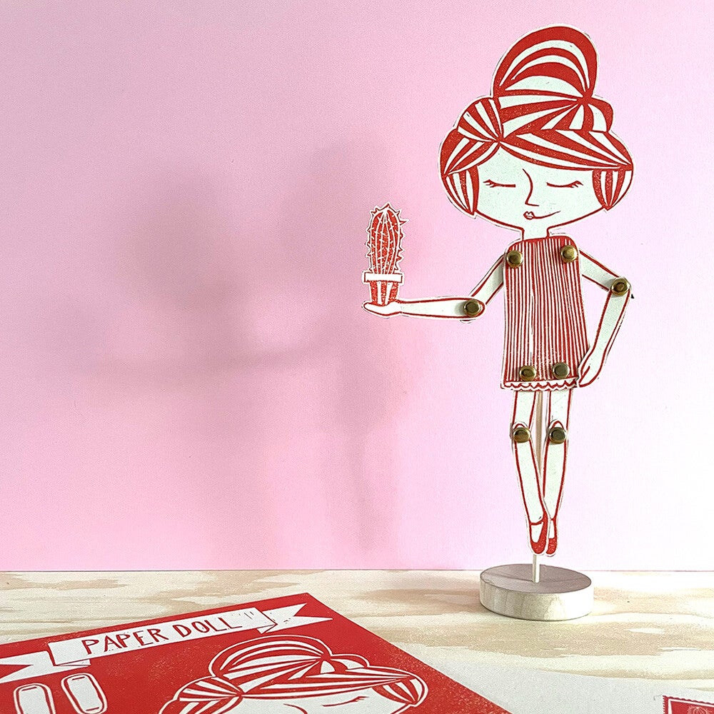 paper doll | A5 met envelop
