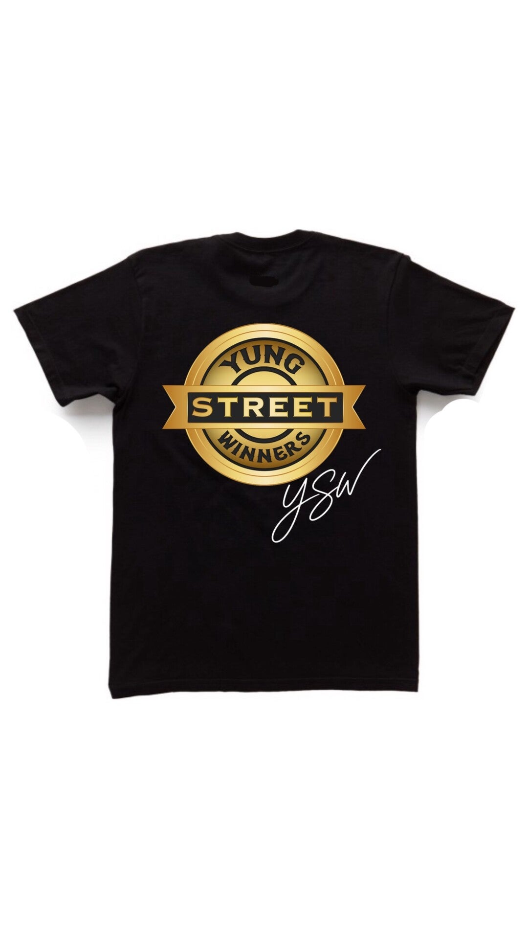 “YSW” black tee!