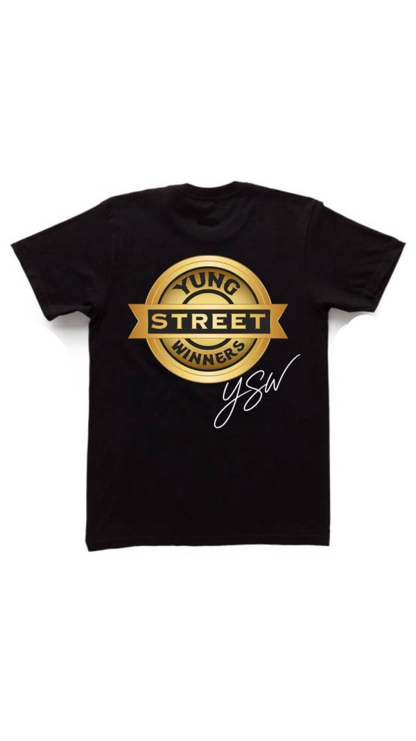 “YSW” black tee!