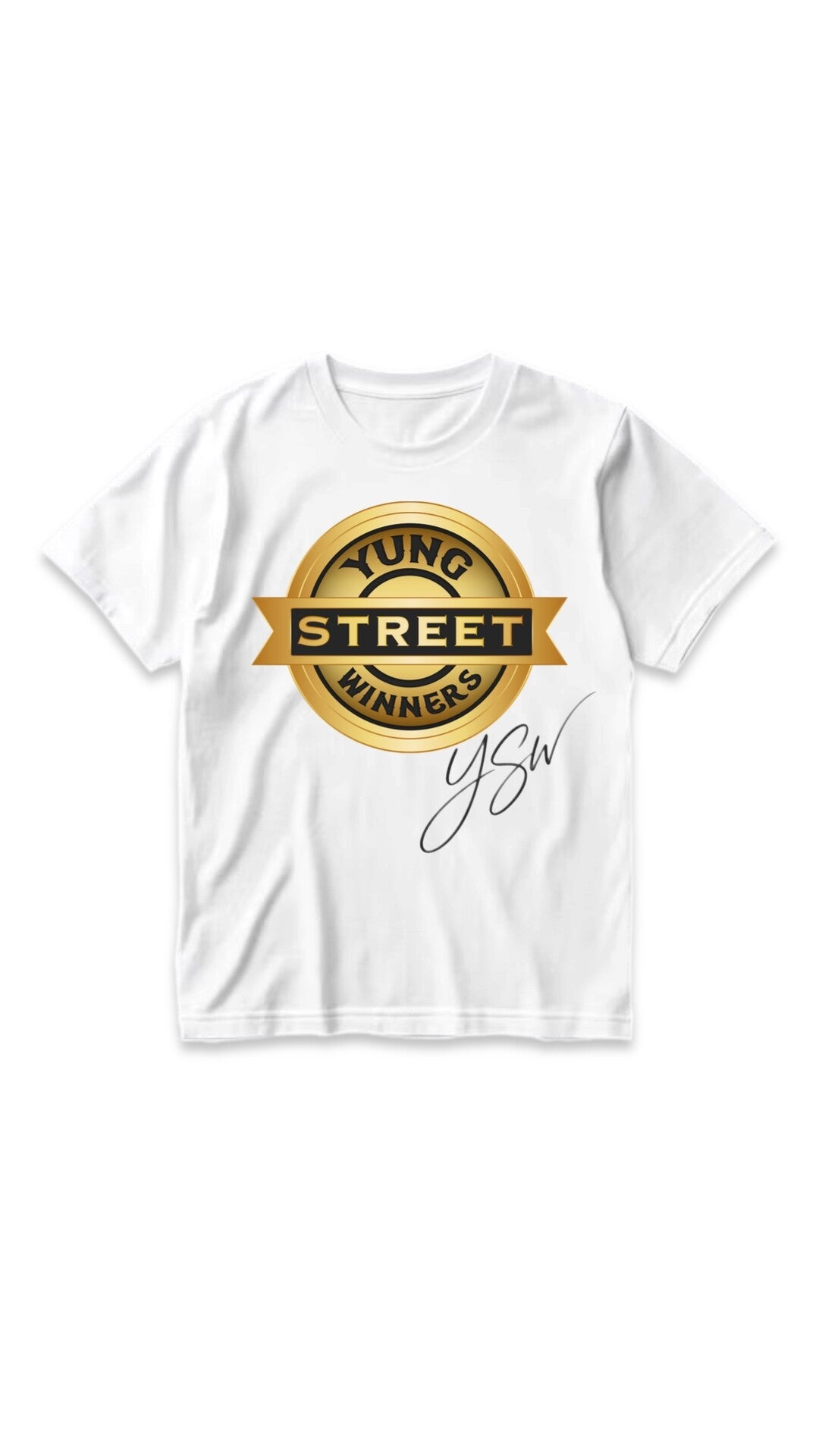 “YSW” white tee!