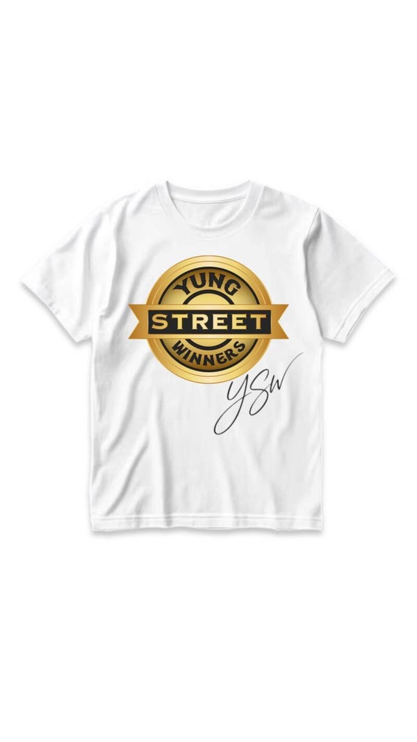 “YSW” white tee!