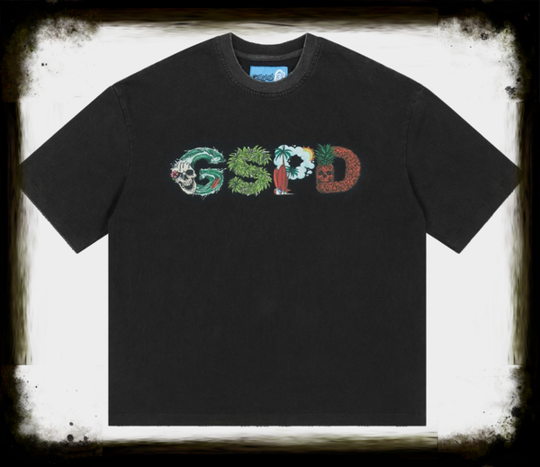 Surfs Up T-shirt (Black)