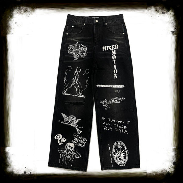 Black “Canvas” Denim