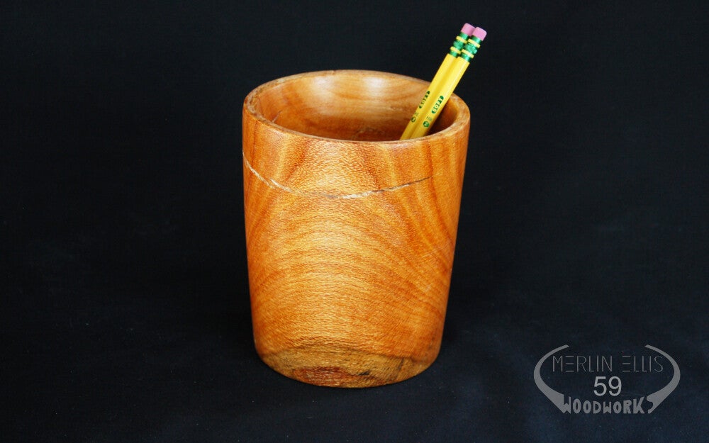 Oak pencil holder - 59