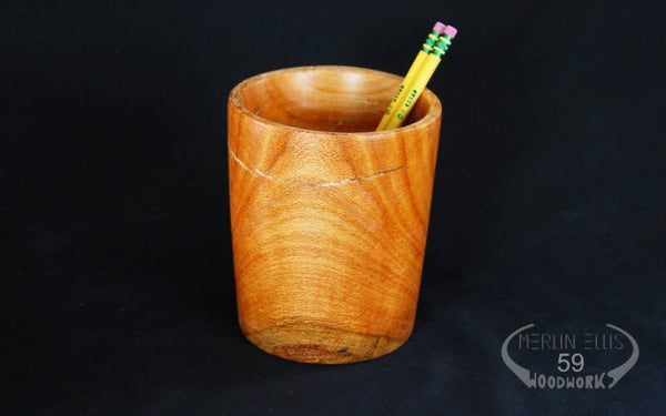 Oak pencil holder - 59