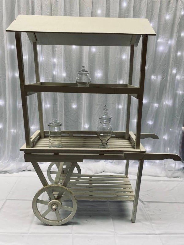 Charette candy bar + 10 bonbonnières