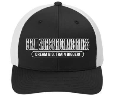 Black BTrain Sports Performance Fitness Hat