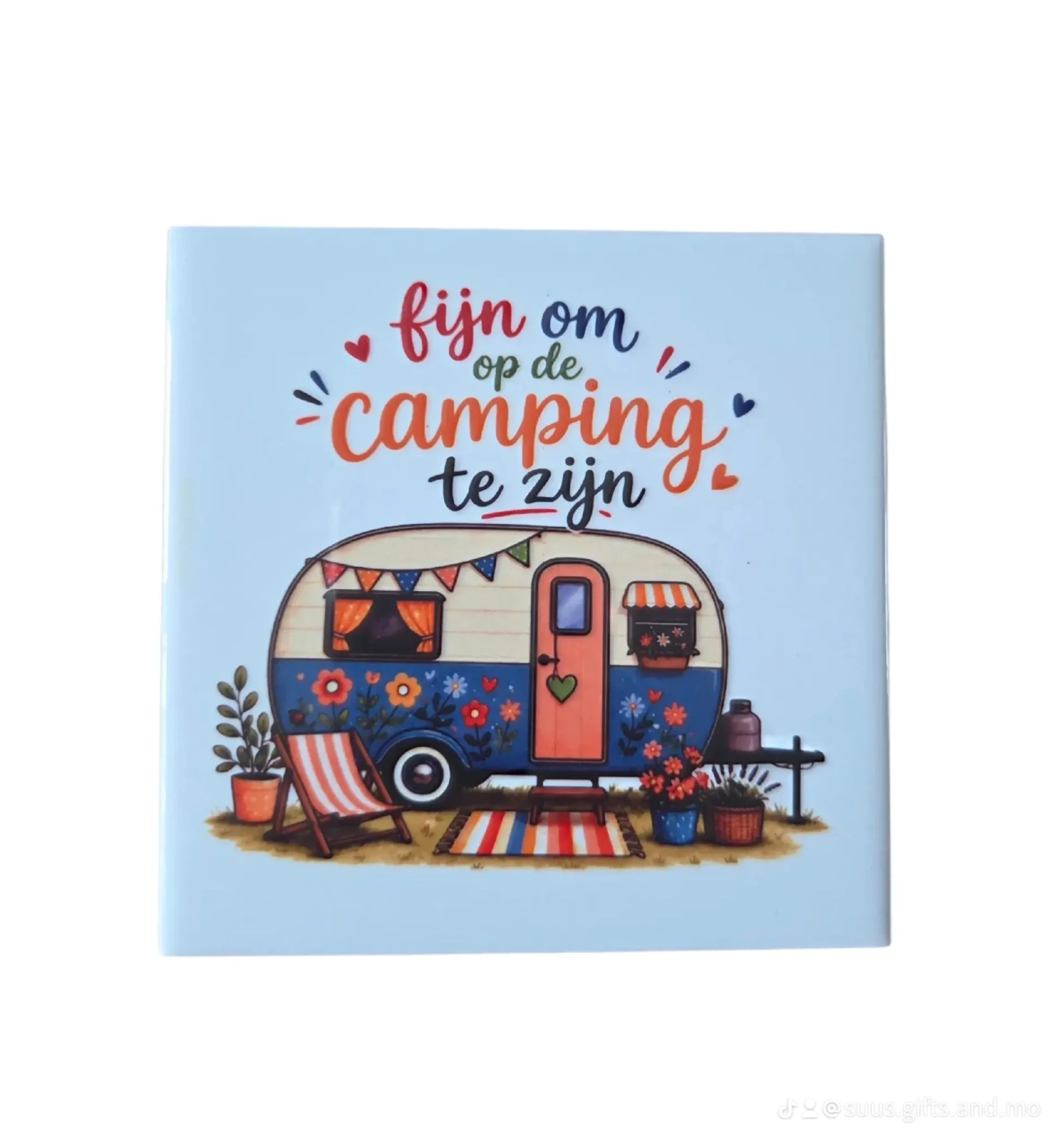 Tegel fijn om op de camping te zijn