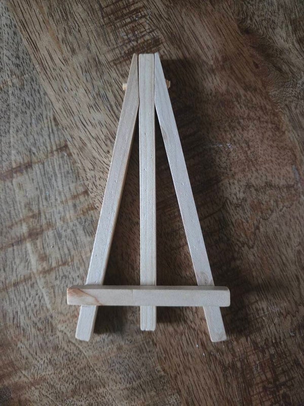 Houten tegelhouder