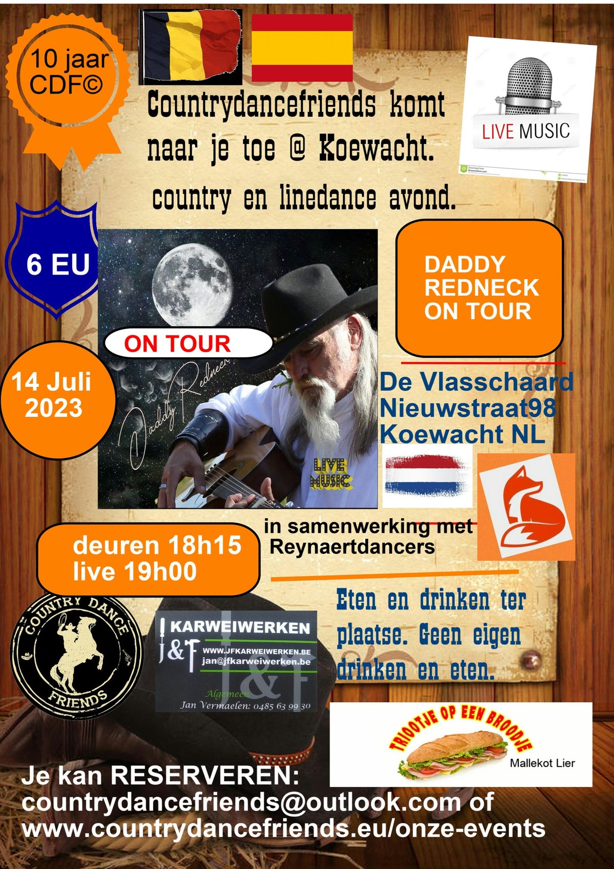 Cdf Magazine Onze events | COUNTRYDANCEFRIENDS