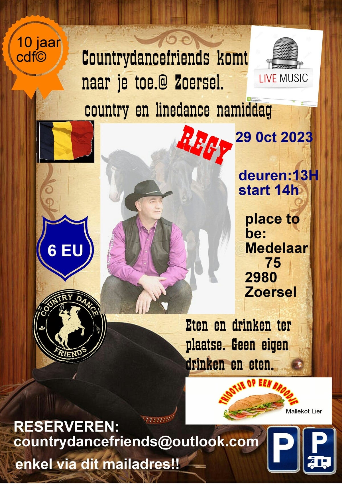 Onze events | COUNTRYDANCEFRIENDS