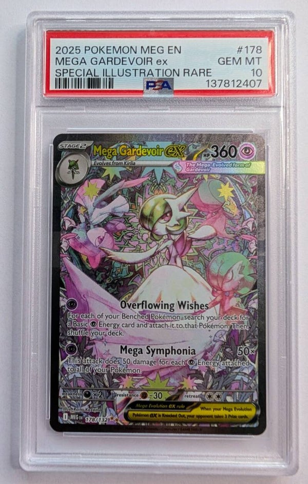 MEGA Gardevior EX SAR 178 PSA 10