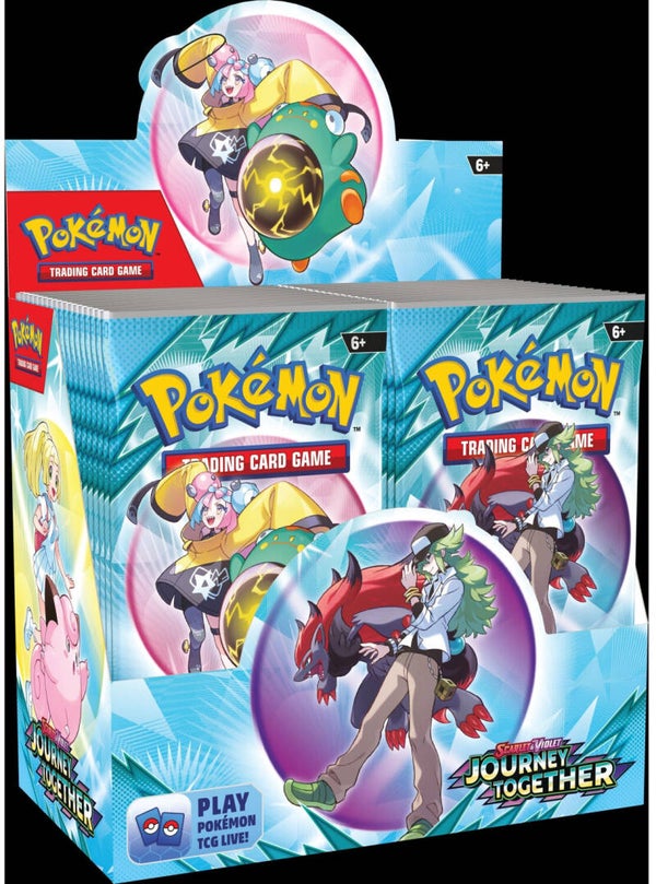 Pokemon Journey Together Display Englisch