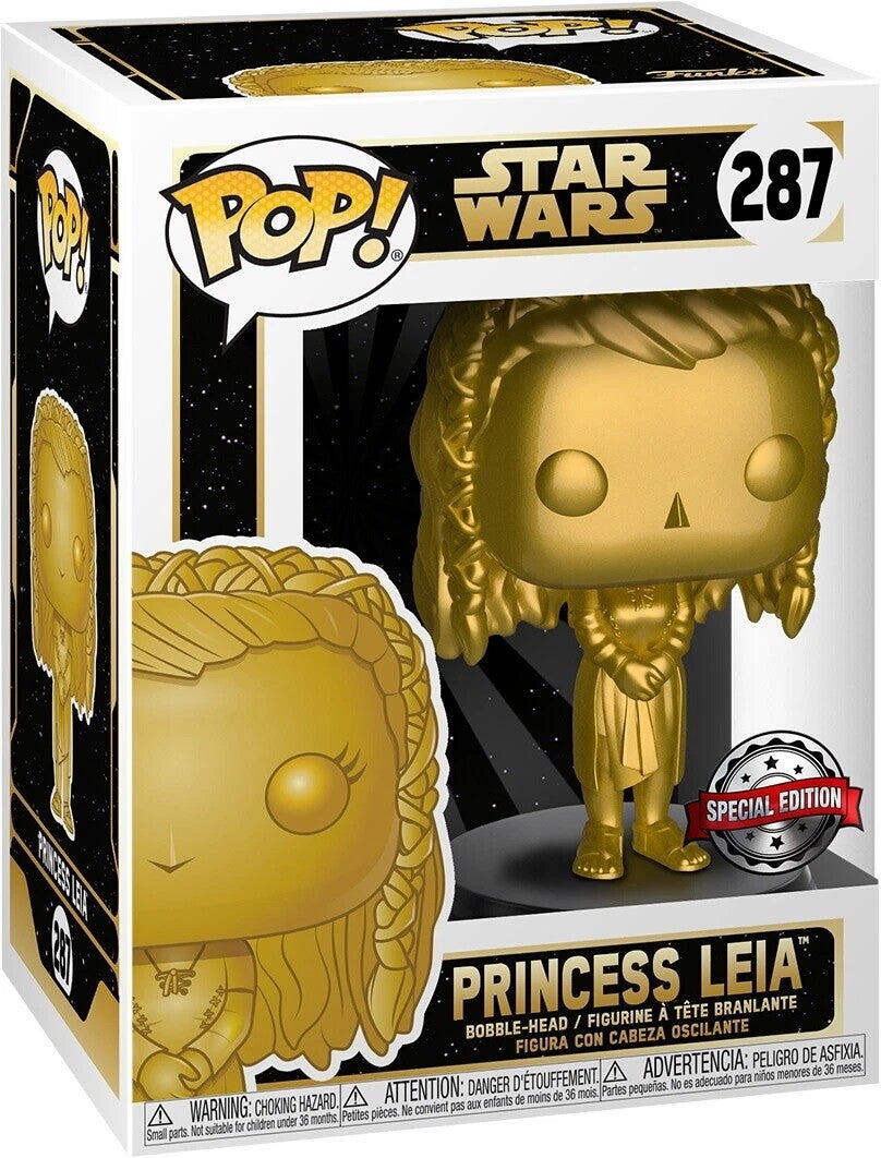 Star Wars Gold Princess Leia 287