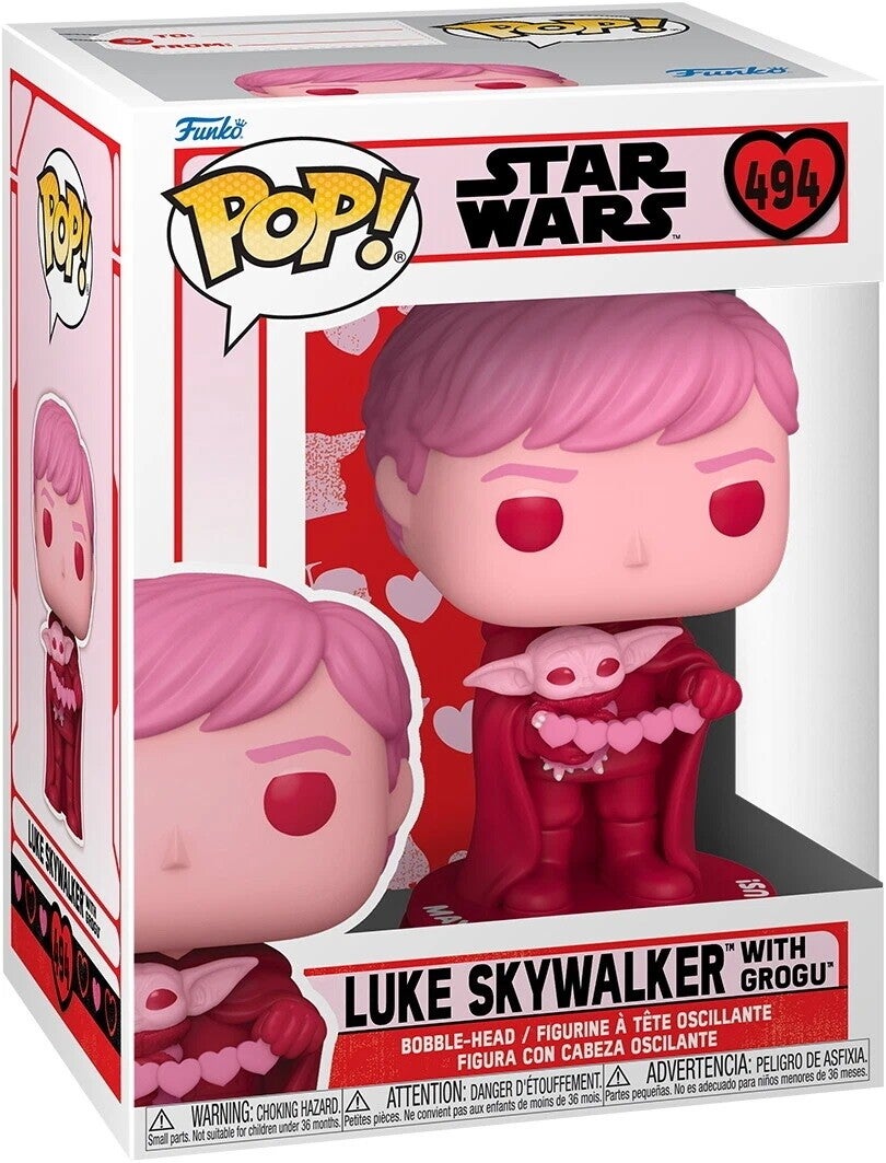 Star Wars Luke Skywalker with Grogu 494