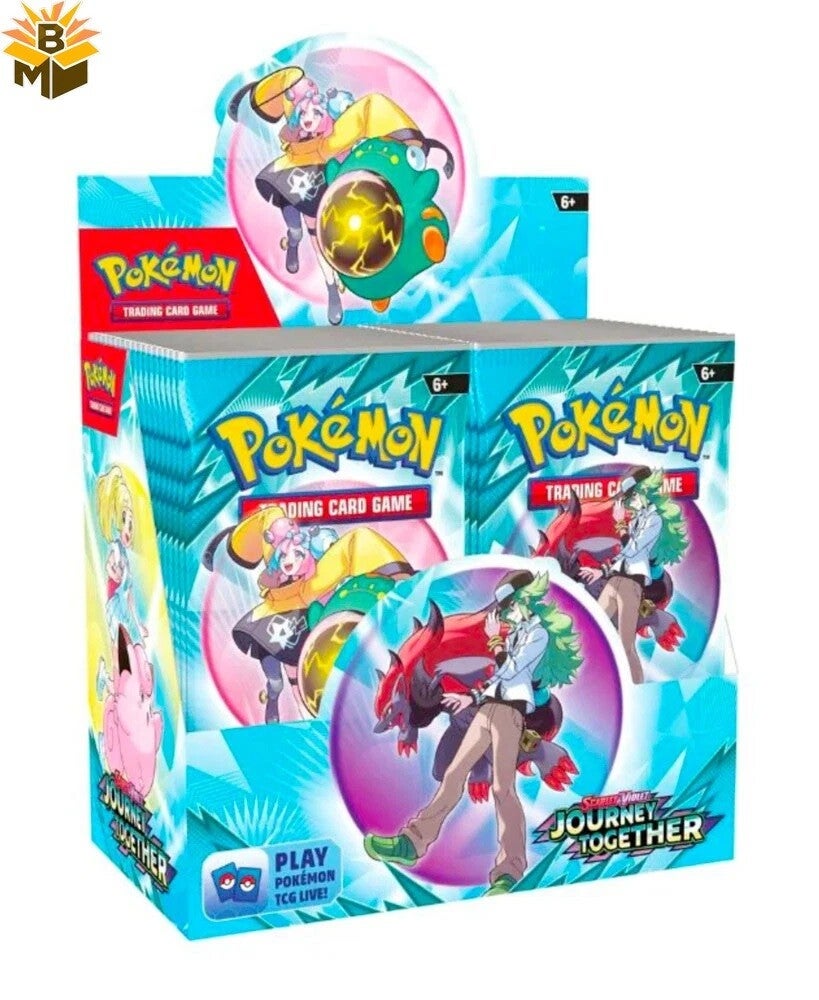 Pokemon Journey Together Display Englisch