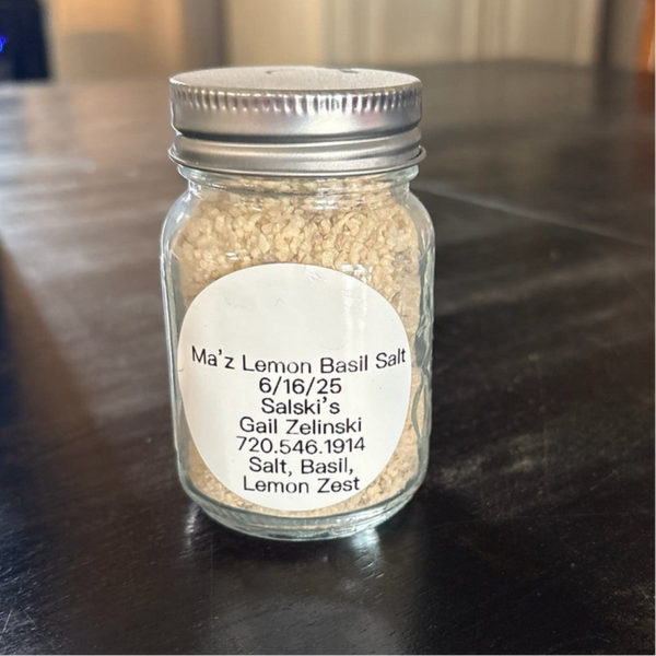 Lemon Basil Salt