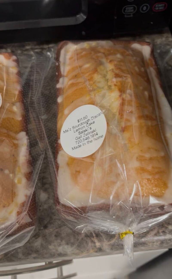 Lemon Sourdough Discard