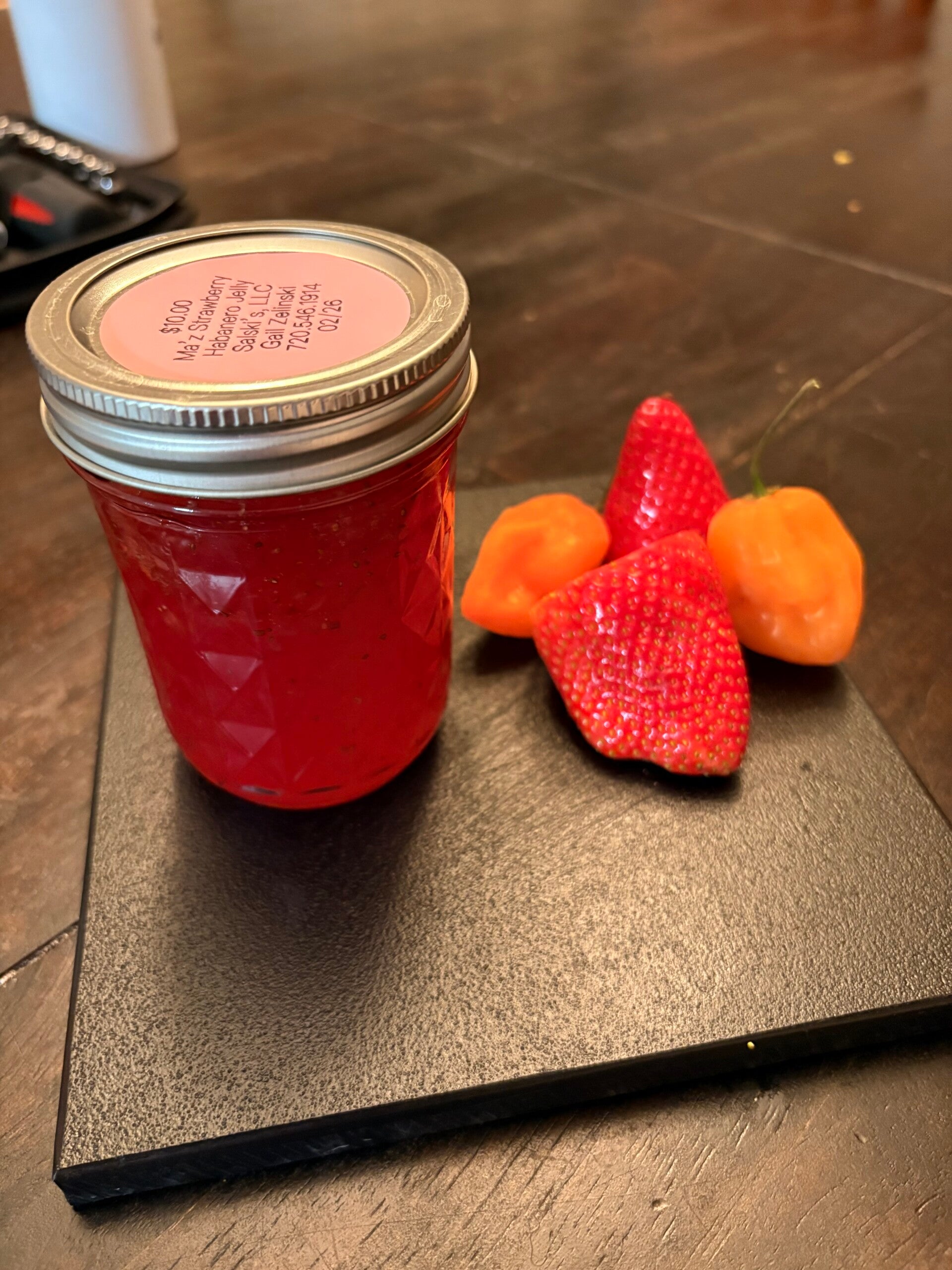 Strawberry Habanero Jelly