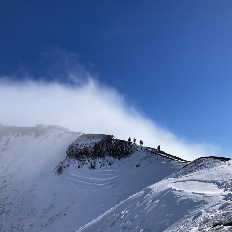 Etna in de sneeuw