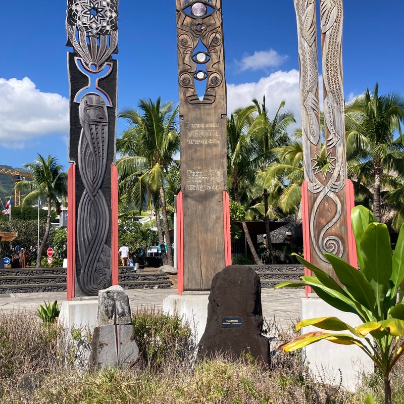 Monument voor slachtoffers Franse nucleaire proeven, Papeete