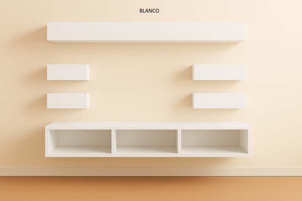 Centro de TV flotante