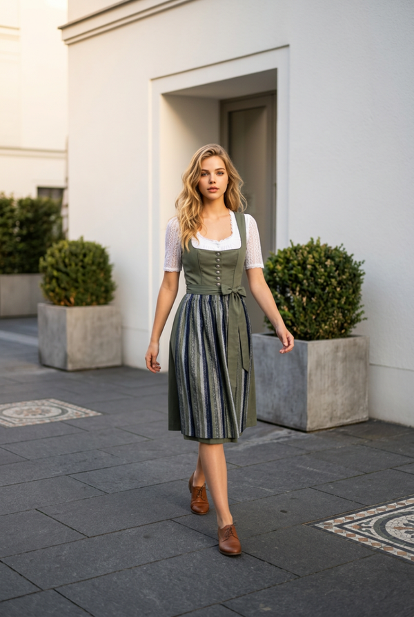 Dirndl oliv 26811