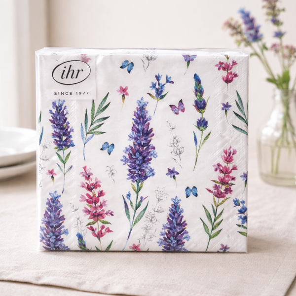 Ihr Servietten groß Lisa white