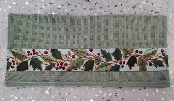 Geschirrtuch Xmas grün 28674