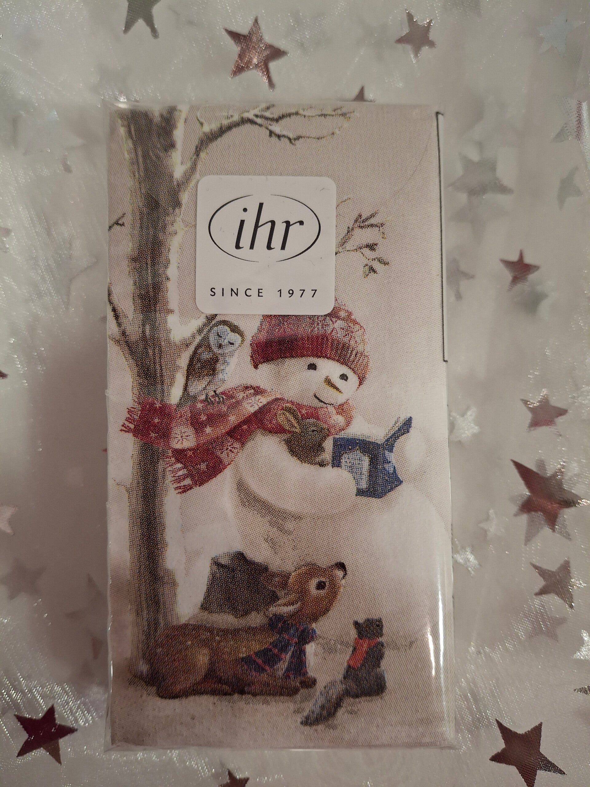 Taschentuch Schneemann von Ihr