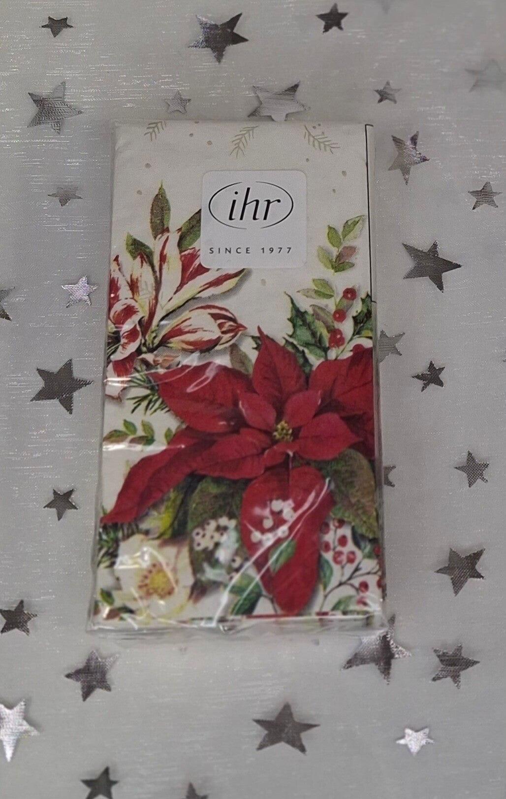 Taschentücher Weihnachtsstern von Ihr 2222