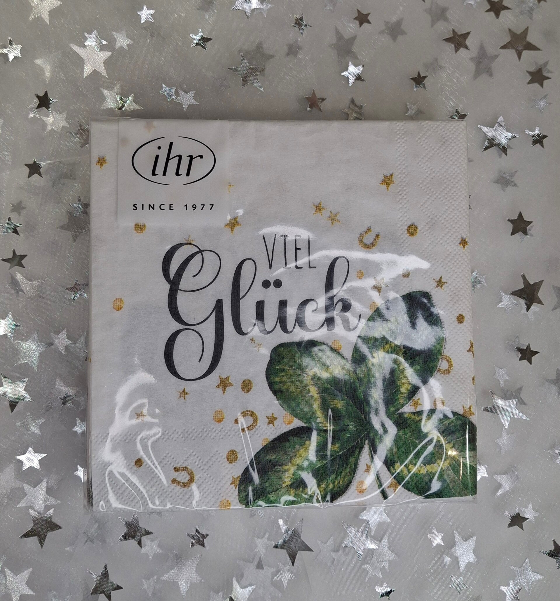 Servietten klein Viel Glück von Ihr