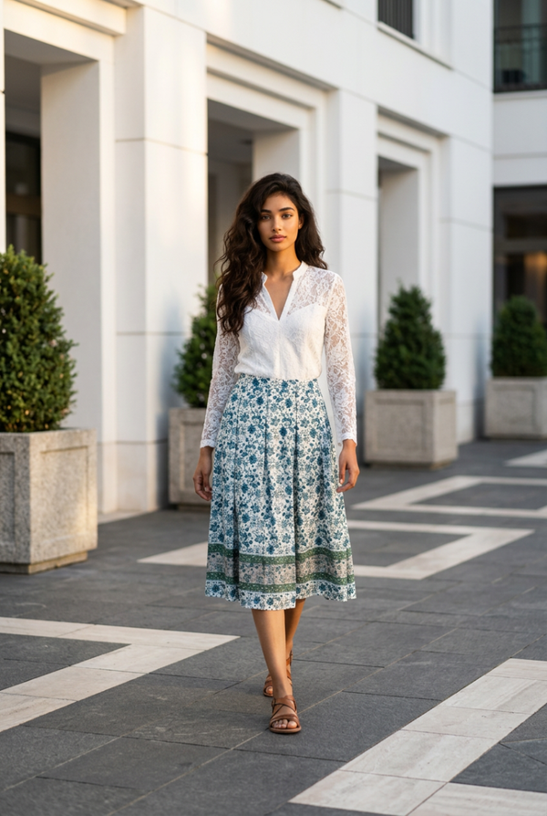 Rock blau/grün 5321170