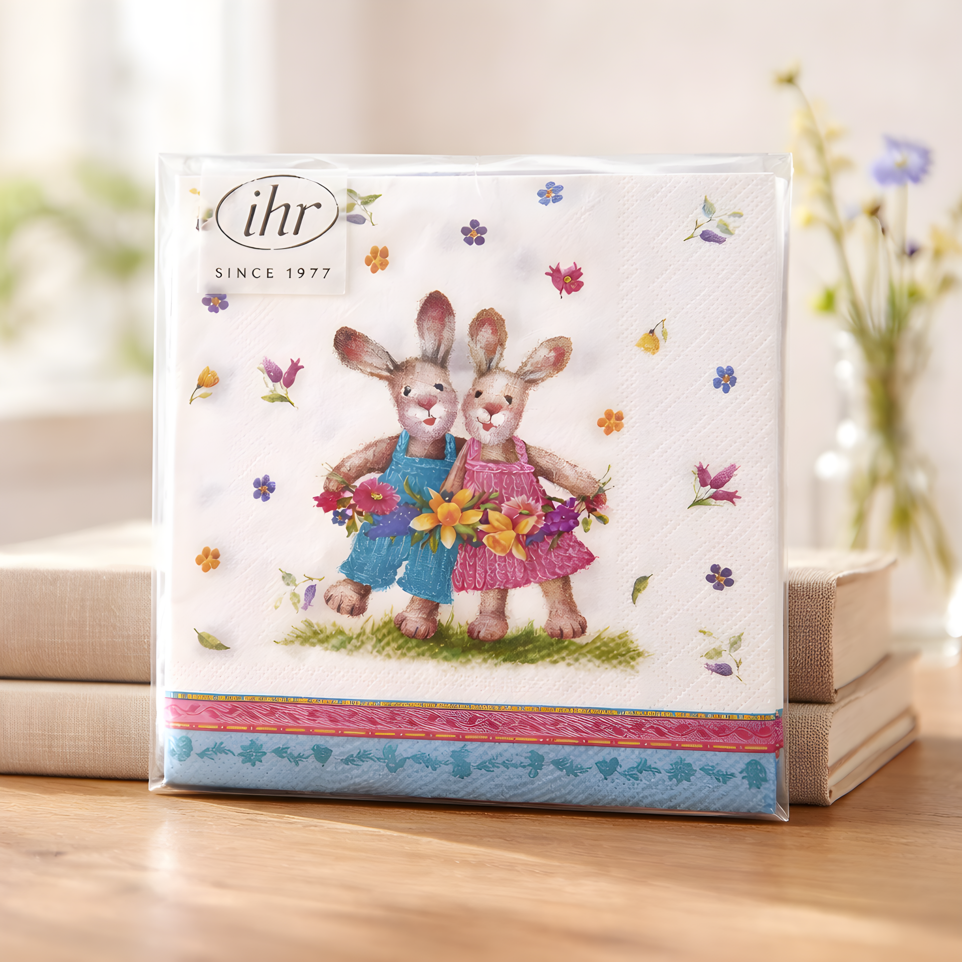 Ihr Servietten Osterhasen groß