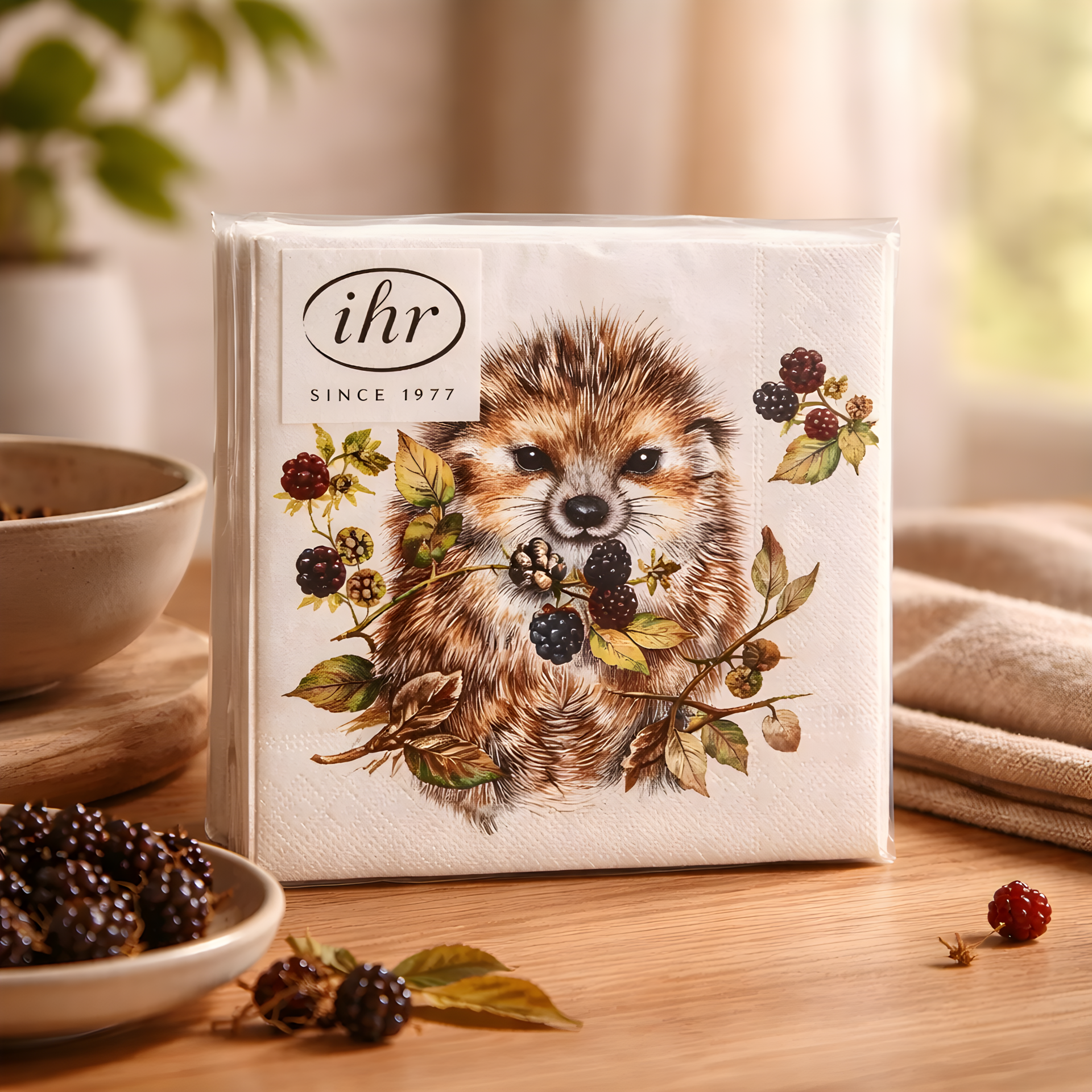 Servietten klein Igel von Ihr