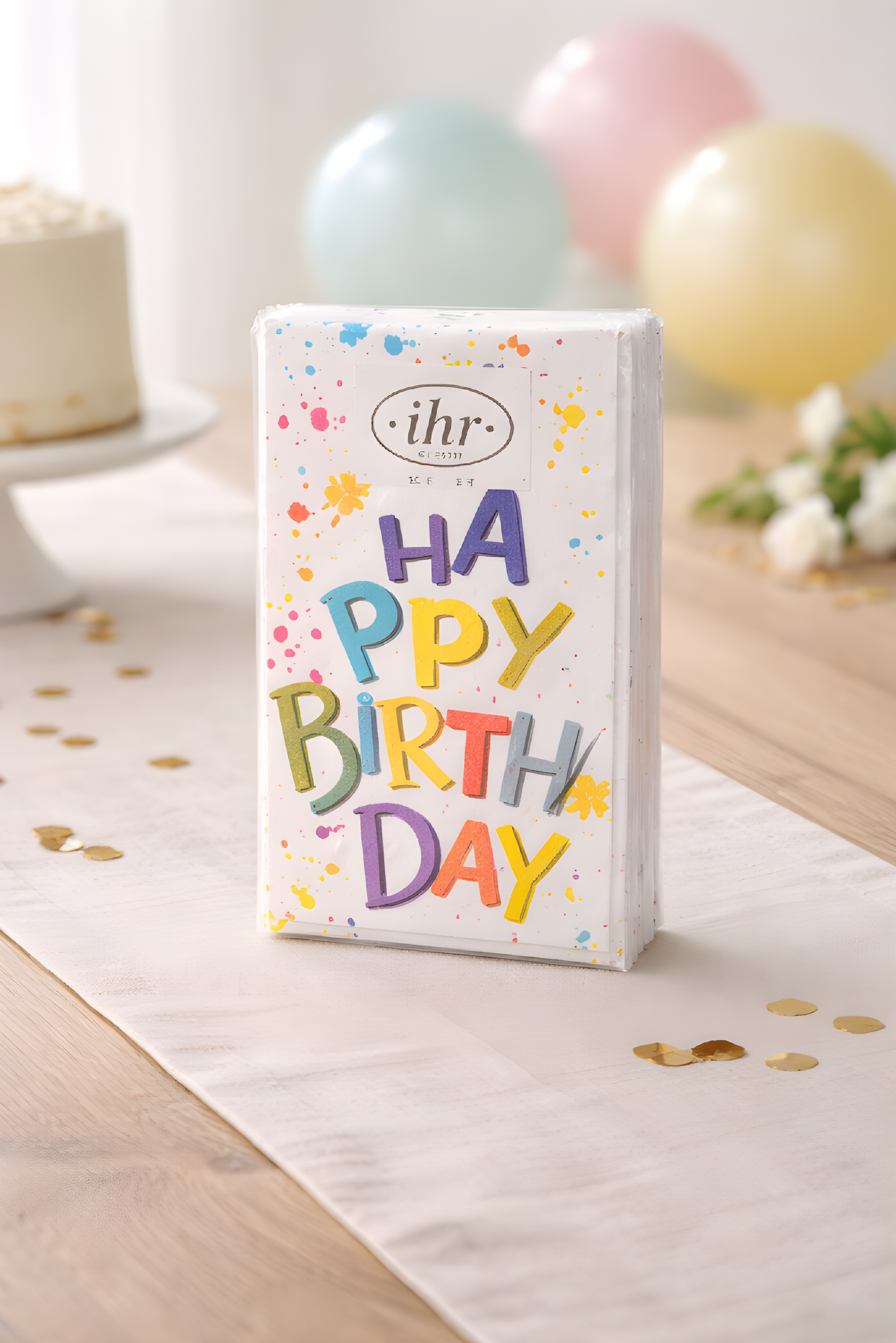 Taschentuch happy birthday von Ihr