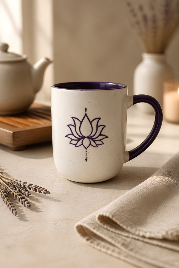 Becher Lotus violett 11642