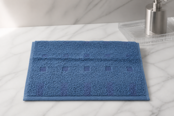 Gästetuch blau quattro