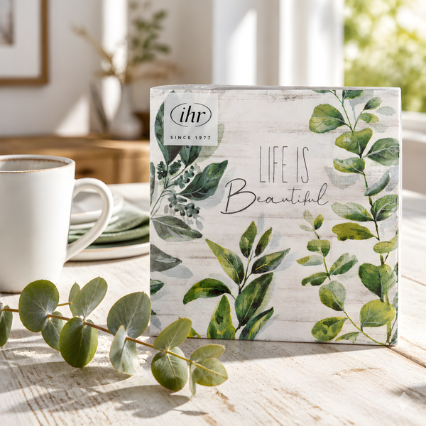 Servietten groß Life is beautiful von Ihr