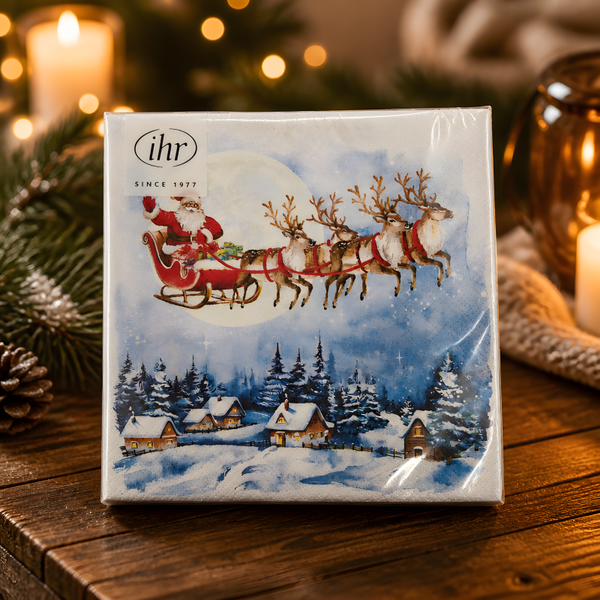 Servietten groß  Weihnachtsmann von Ihr
