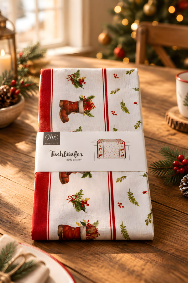 IHR Tischläufer "Christmas Boot"