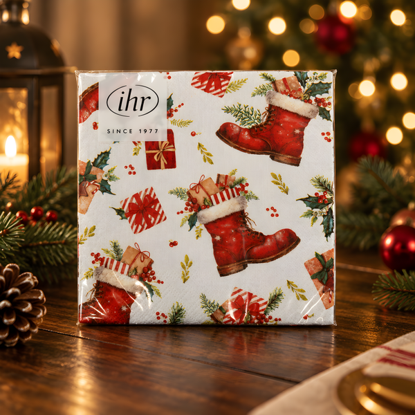 Servietten klein Christmas Boot