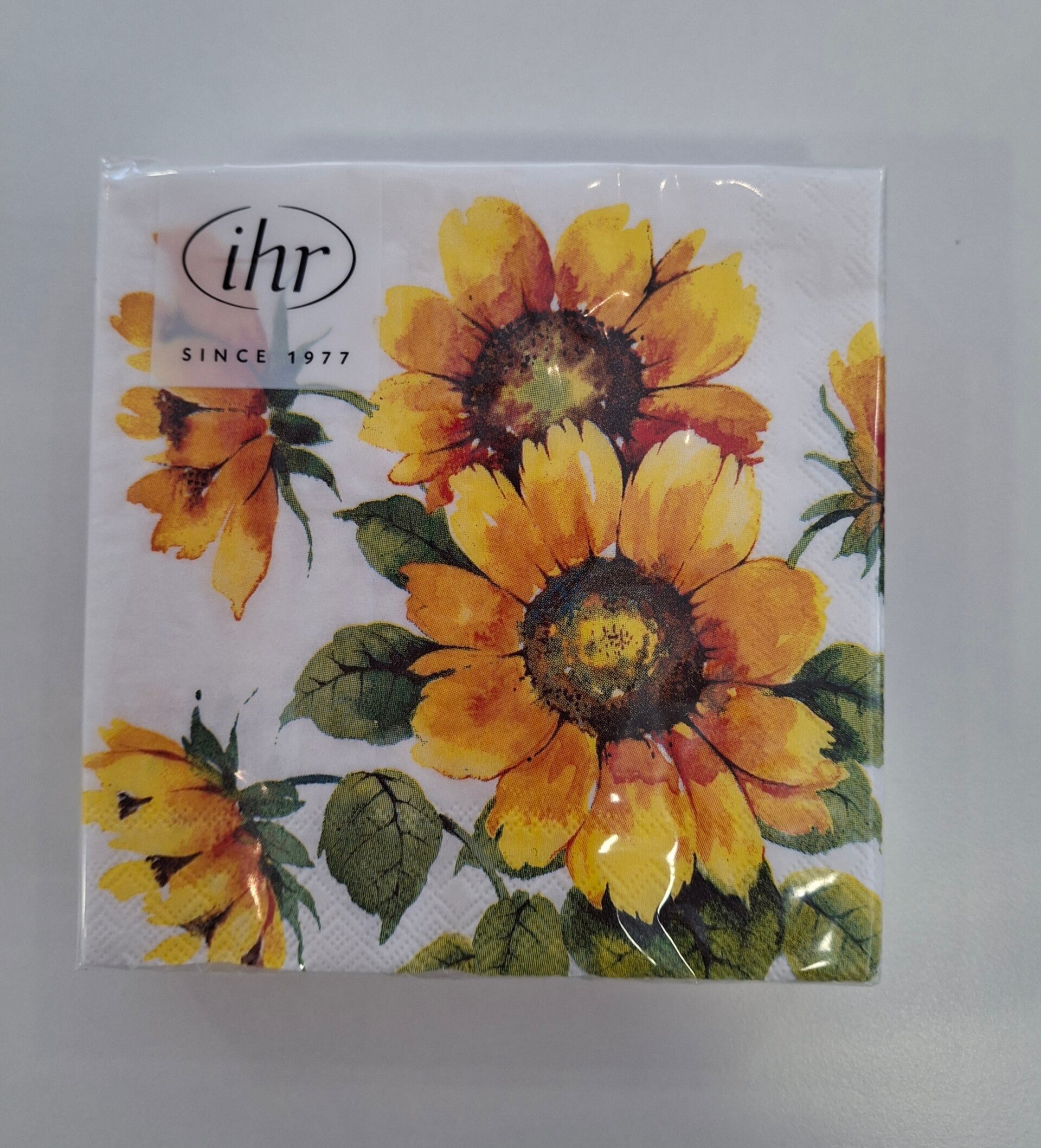 Servietten klein Sonnenblumen von Ihr