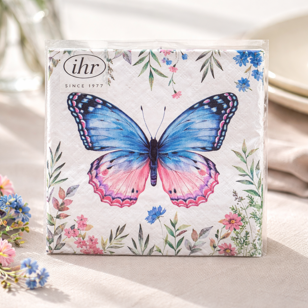 Servietten groß Schmetterling von Ihr