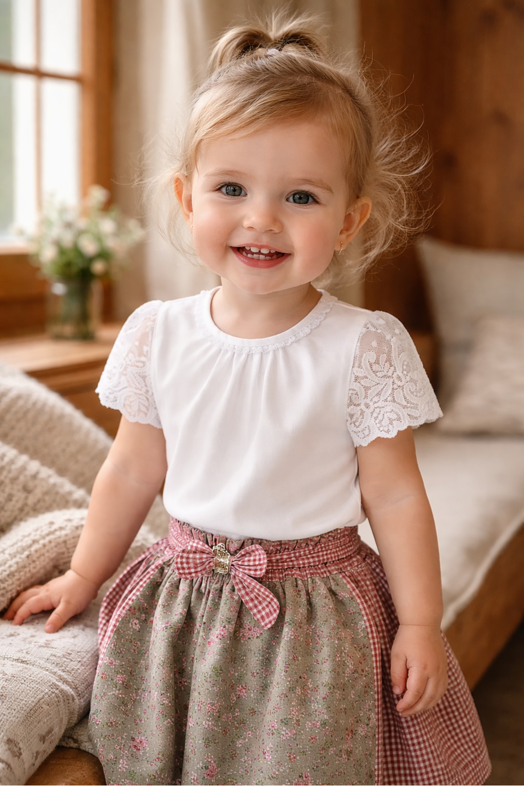 Shirt mit Spitze 532111