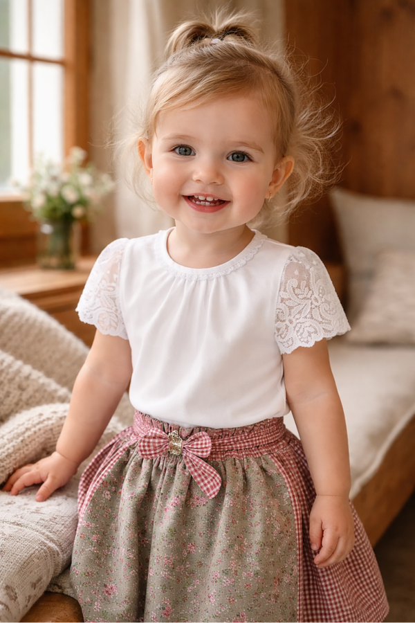 Shirt mit Spitze 532111
