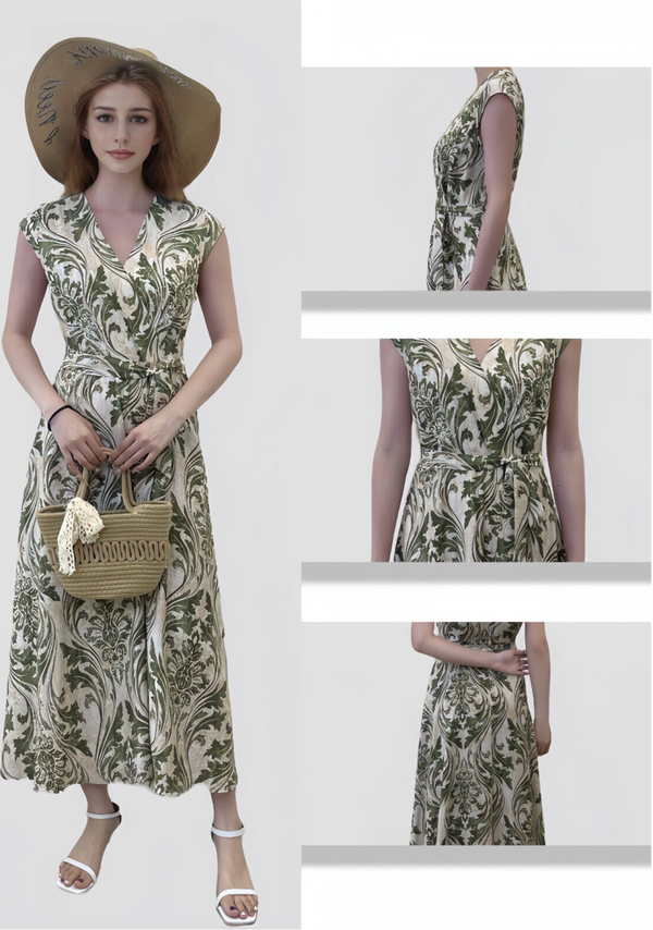 Sommerkleid grün 115798